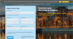 Desktop Screenshot of inchirieriauto-bucuresti.ro